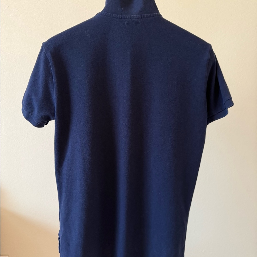 Polo by Ralph Lauren Dark Blue Polo Shirt - Picture 8 of 9